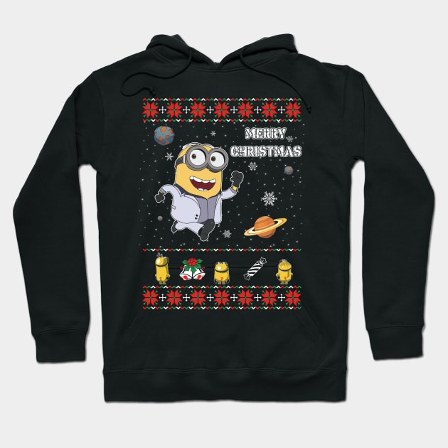 Minions Funny ugly christmas sweater Hoodie by tabaojohnny